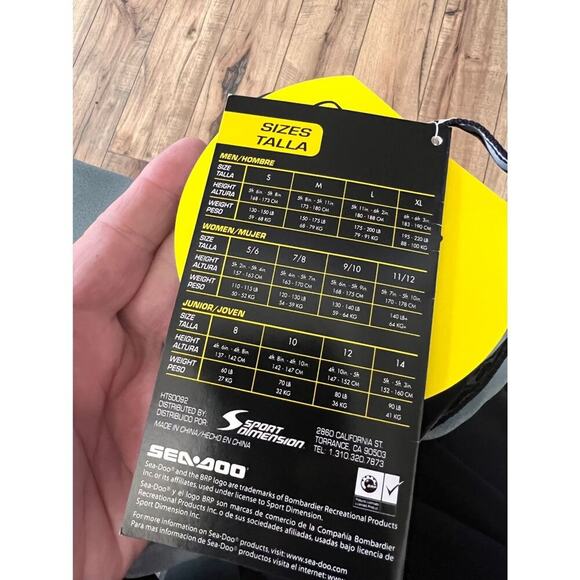 NWT Seadoo mens small wetsuit shorties - Picture 6 of 7